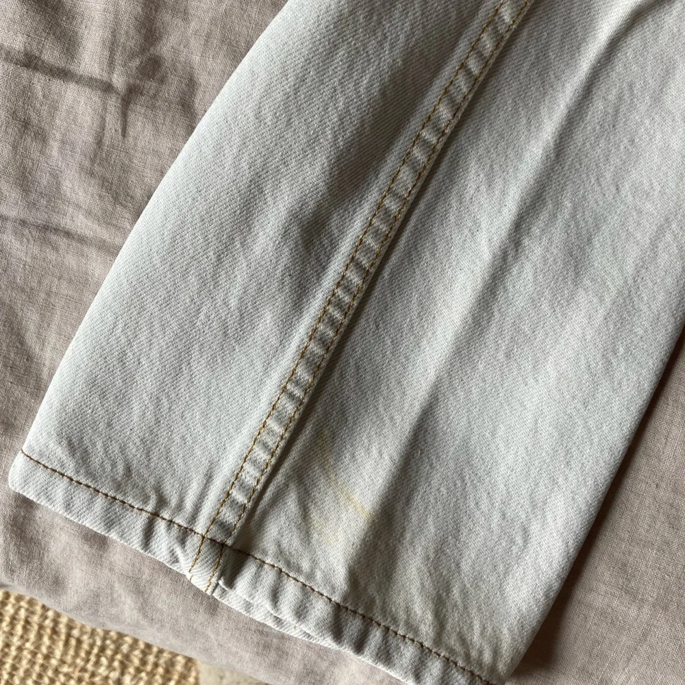 B SIDES tile white Louis Jeans - Picture 6 of 7